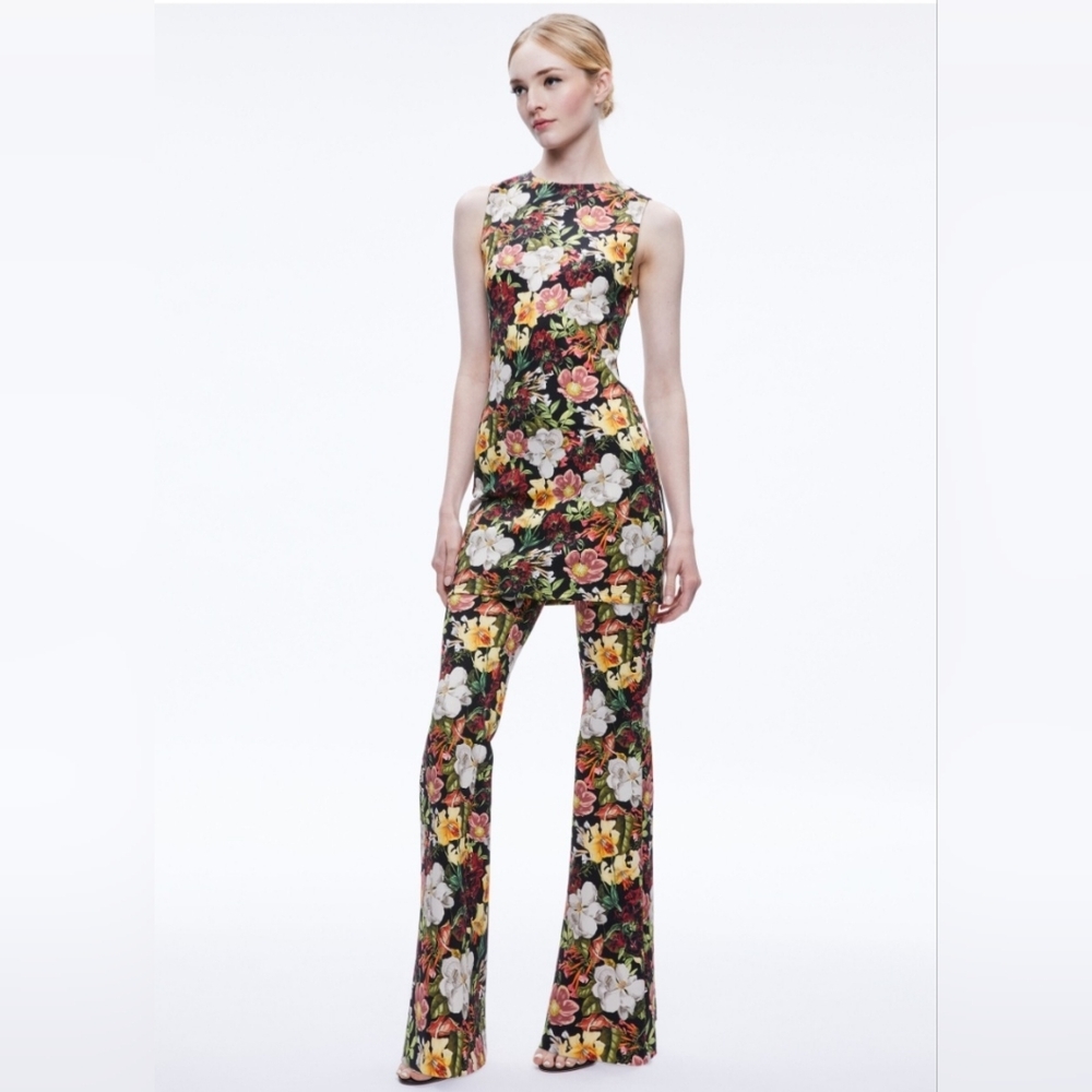 Alice + Olivia Brynlee Bootcut Pant Size 6 - Picture 7 of 15